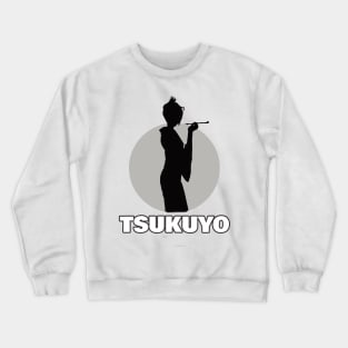 Tsukuyo Silver Moon Crewneck Sweatshirt